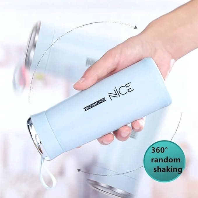 Nice Water Bottle, 400ML Glass Water Bottle, Gym Sports Cycling Water Cup, Double Layer Glass Cup, Portable Kids Beverage Bottle, Portable Travel Insulated Mug, Anti-fall Glass Bottle, Sleeve Cover Water Bottle