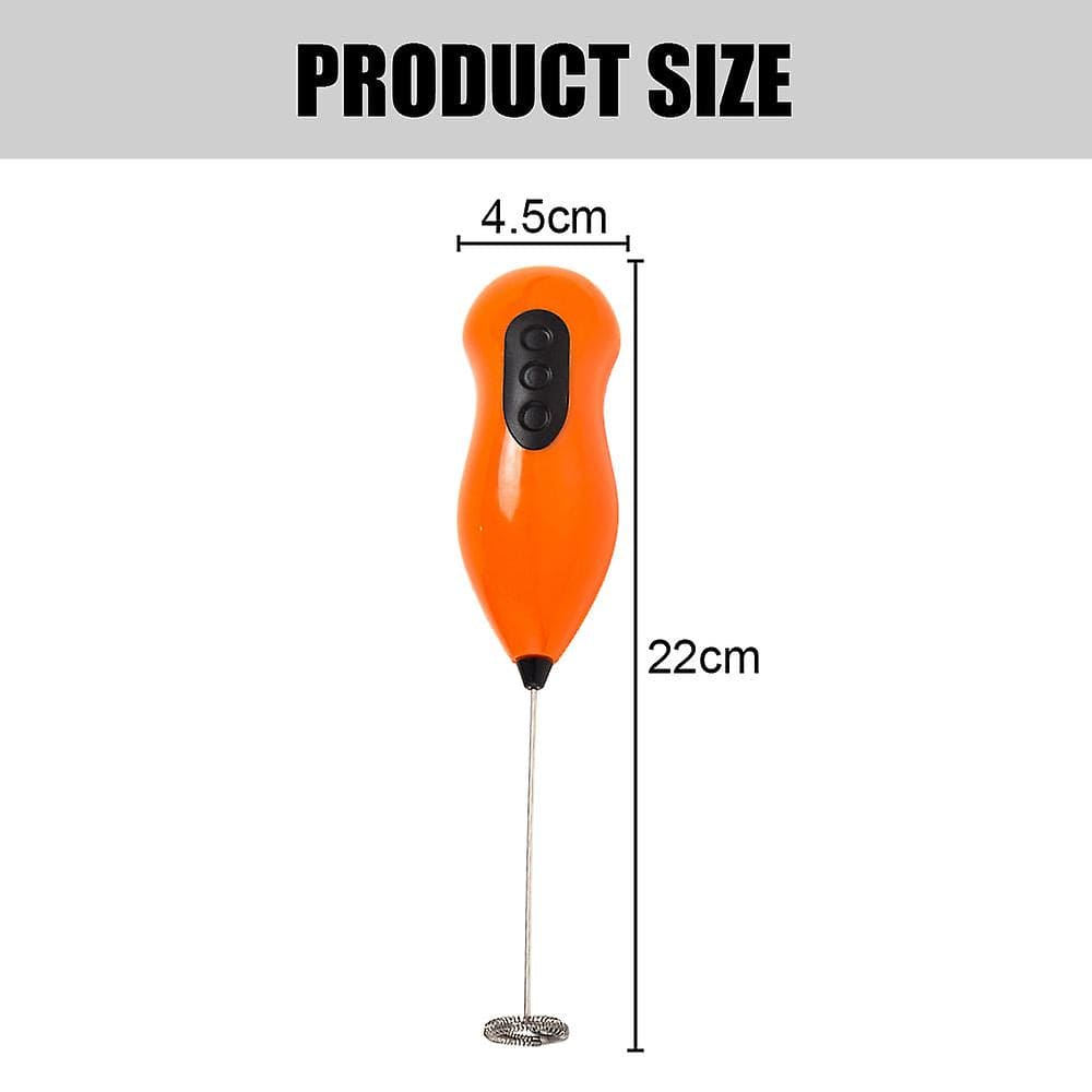 Mini Frother Beater, Multifunctional Handheld Blender, Electric Mini Egg Beater, Battery Operated Milk Frother Mixer, Beater for Coffee, Cappuccino, Hot Chocolate and Egg Whisks