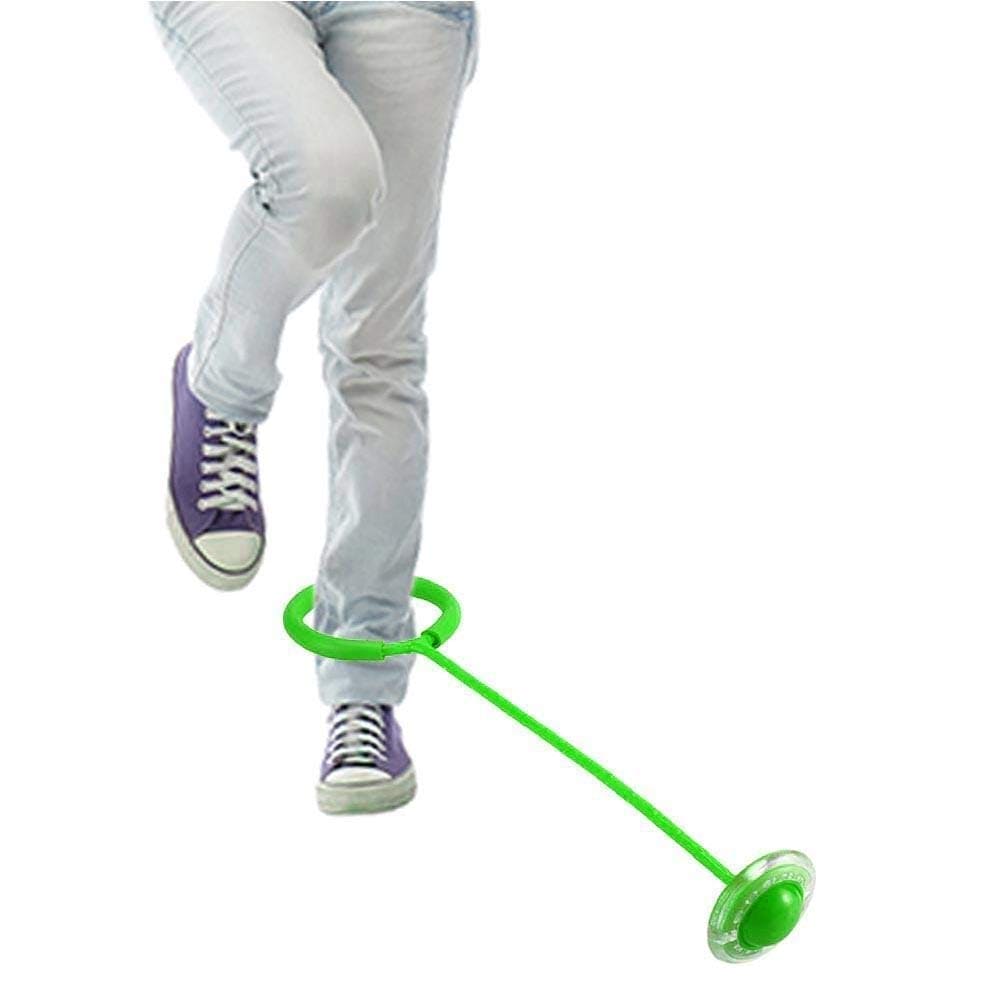 Jumping Ankle Rope Foot Flashing Ankle Jumping Rope Ball, Glowing Bouncing Fitness Sports ...
