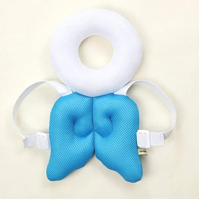 Baby Ring Pillow, Walking Backpack Cushion, Wings Bee Fall Anti Pillow, Newborn Head Back Protector, Baby Toddlers Head Safety Pad, Adjustable Infant Safety Pad for Baby, Baby Back Protection Cushion, Anti-Crash Nursing Cotton Pillow Cushion
