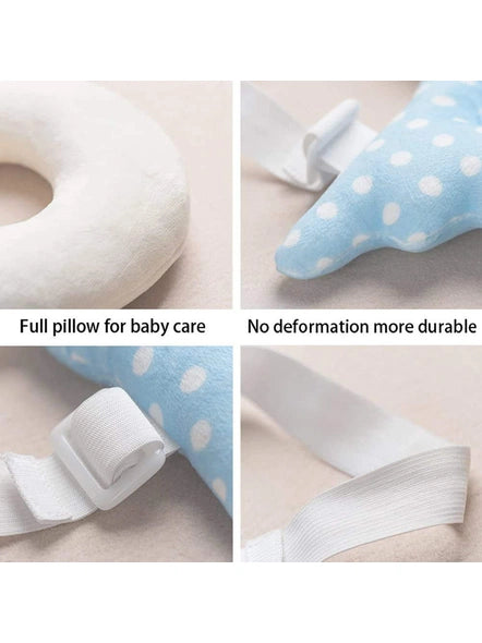 Baby Ring Pillow, Walking Backpack Cushion, Wings Bee Fall Anti Pillow, Newborn Head Back Protector, Baby Toddlers Head Safety Pad, Adjustable Infant Safety Pad for Baby, Baby Back Protection Cushion, Anti-Crash Nursing Cotton Pillow Cushion