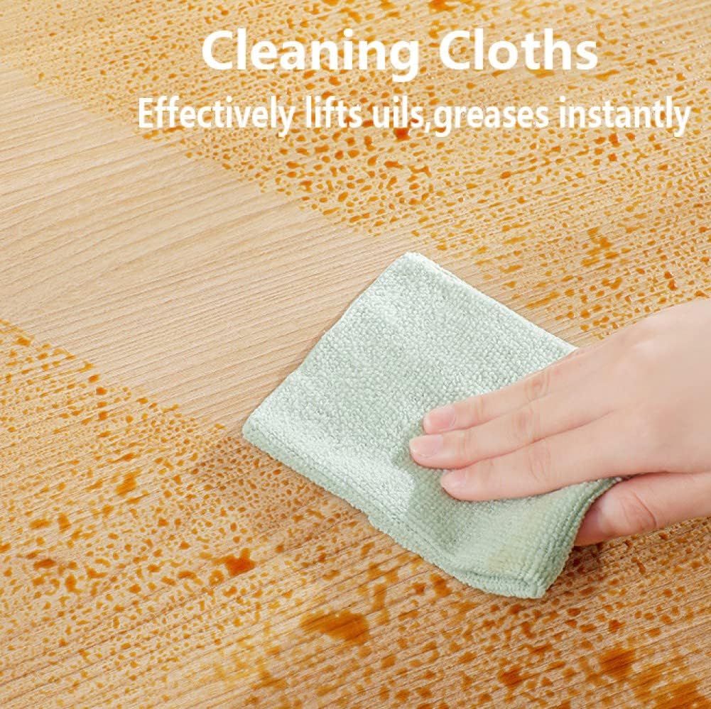 Set Of 20 Reusable Dishwashing Towel, Dish Cloths Box, Detachable Magic Cloth, Ultra Fine Fiber Cloth, Kitchen Absorbent Towel, Multipurpose Dish Wiping Rags, Magic Cleaning Towels for Kitchen