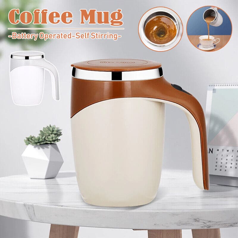 Self Stirring Coffee Mug, Automatic Magnetic Stirring Coffee Cup, 380m –  Yahan Sab Behtar Hai!