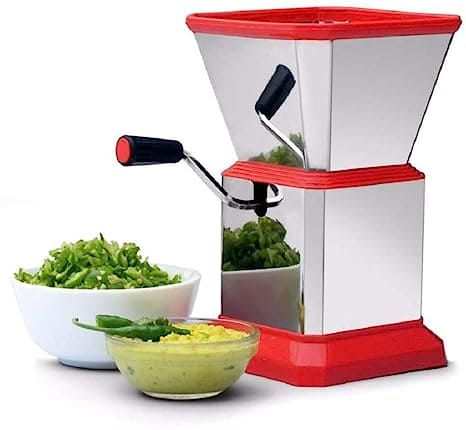 Stainless Steel Chilli Cutter, Multipurpose Manual Vegetable and Fruit Chopper, Chilly & Dry Fruit Cutter with Stainless Steel Blade, Multipurpose Nut And Chilly Cutter, Vegetable Quick Cutter, Household Kitchen Gadget