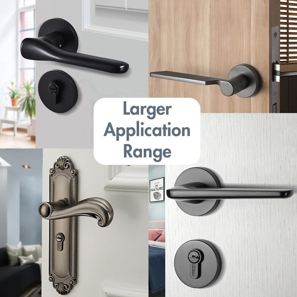 Door Lever Lock, Baby Paradise Door Lock Stopper, Simple Door Security Lock, Childproofing Door Knob Lock, Pet Room Door Handle Lock, Anti Child Opening Device