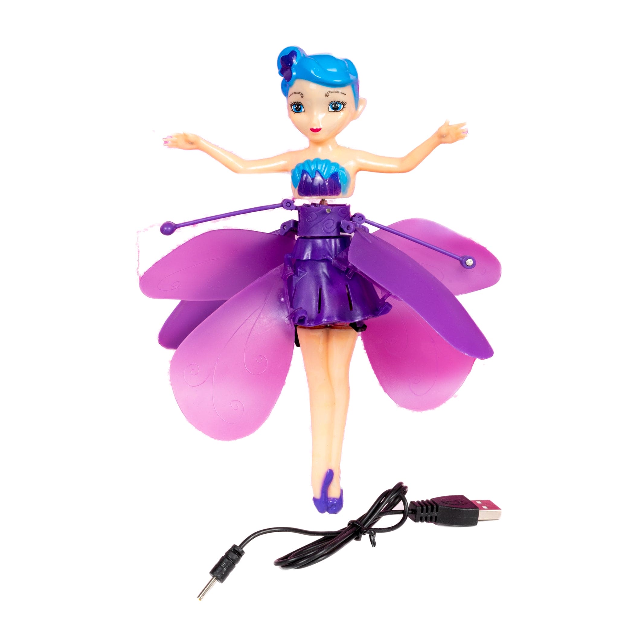 Flying Fairy Doll, Magical Flying Princess, Sensor Princess Flying Doll, Sky Dancer Flying Butterfly Doll, Infrared Induction Flying Light Up Toy, Hand Control Helicopter Doll