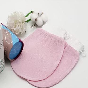 Exfoliating Bath Glove, Double Sided Scrubbing Brush, Women Scrubbing Towel, Dead Skin Removal Glove, Exfoliating Body Scrubber for Shower Bath, Skin Mitts Body Scrub Glove, Dual Sided Hammam Scrub, Exfoliating Gloves For Bath And Body Care