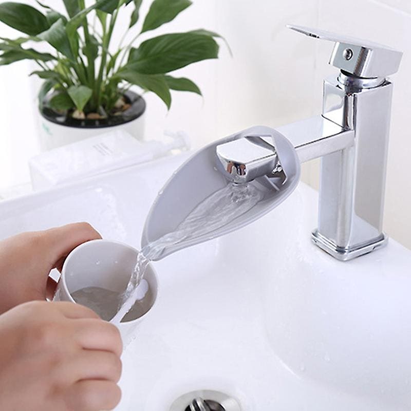 Hand Washing Extender, Silicon Water Saving Nozzle, Children Sink Handle Extension, Tap Anti Splash Extender, Kitchen Bathroom Faucet Splash Water Extender Nozzle