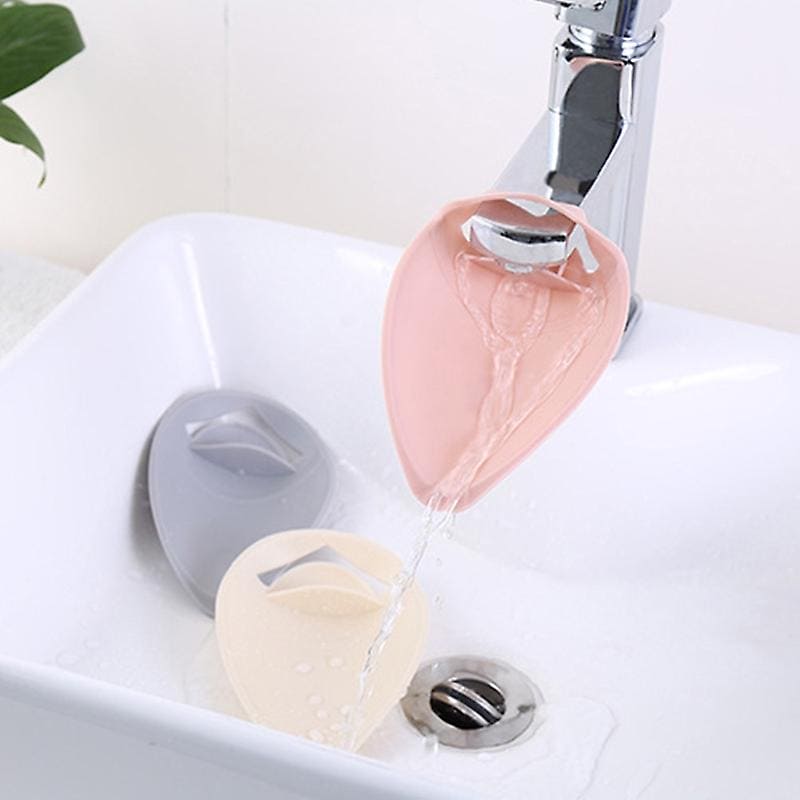 Hand Washing Extender, Silicon Water Saving Nozzle, Children Sink Handle Extension, Tap Anti Splash Extender, Kitchen Bathroom Faucet Splash Water Extender Nozzle
