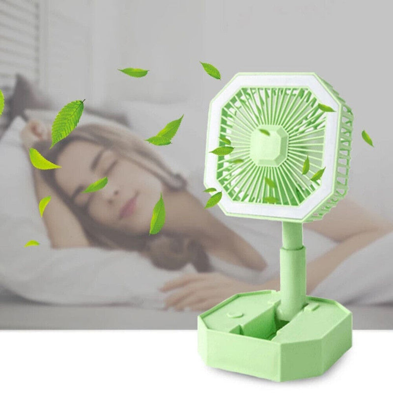 Diagonal Foldable Fan, Multipurpose Mini Table Fan, Personal Cooling F ...