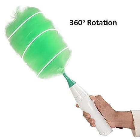 Electric Rolling Duster, Adjustable Electric Go Dusters, Multifunctional Electronic Motorized Cleaning Brush Set, Multipurpose Feather Duster, Duster Feather Dust Cleaner Brush for Home, Office, Car