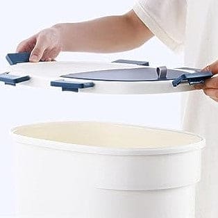 Nano Rice Container, Moisture Proof Rice Box, 5kg Cereal Grain Rice Storage Food Organizer, Food Bin With Locking Lid, Kitchen storage Sealed Rice Bucket, Multipurpose Cereal Dry Food Storage Box