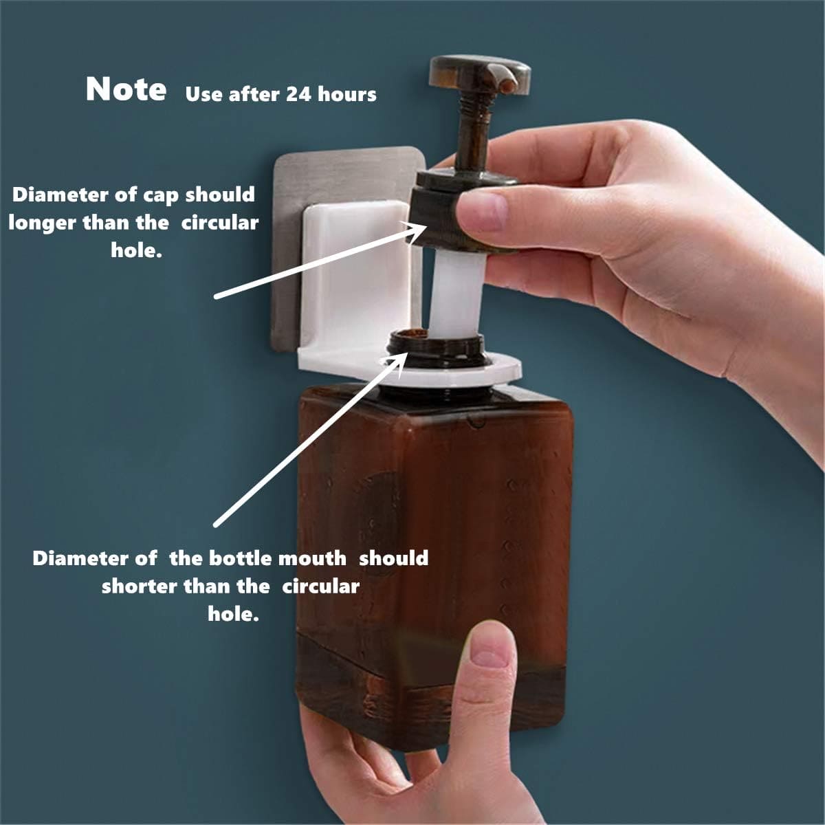 Set of Shampoo Hook, Multi Use Storage Hook, Self Adhesive Home Storage Hook, Multifunction Bottle Hanger, Wall Mounted Rack Hook, Bathroom Shower Gel Hook, Kitchen Liquid Soap Holder Rack