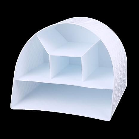 5 Compartment Desktop Storage Organizer, Multipurpose Table Organizer, Plastic Storage Box, Kitchen Bathroom Storage Box, Multifunctional Storage Organizer Case
