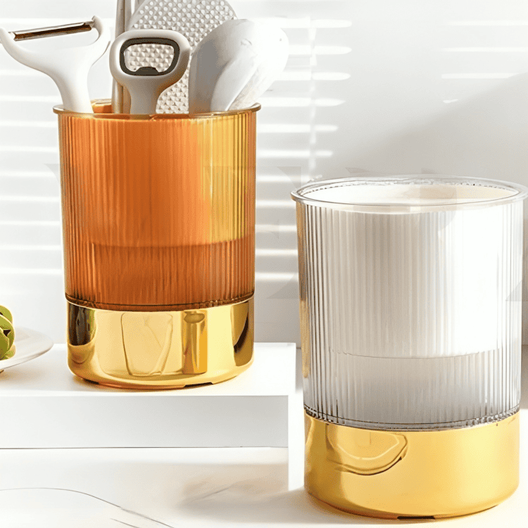 3 Grid Oprah Chopstick Holder, Kitchen Cutlery Storage Rack, Chopsticks Spoon Rack, Standing Plastic Storage Container, Household Kitchen Tableware Storage Holder Box, Multifunctional Kitchen Cutlery Holder