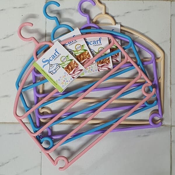 Imperial 4 Layer Scarf Hanger, Multi Layer Hanger For Clothes, Multipurpose Magic Hanger