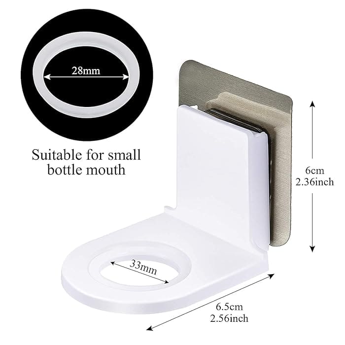 Set of Shampoo Hook, Multi Use Storage Hook, Self Adhesive Home Storage Hook, Multifunction Bottle Hanger, Wall Mounted Rack Hook, Bathroom Shower Gel Hook, Kitchen Liquid Soap Holder Rack