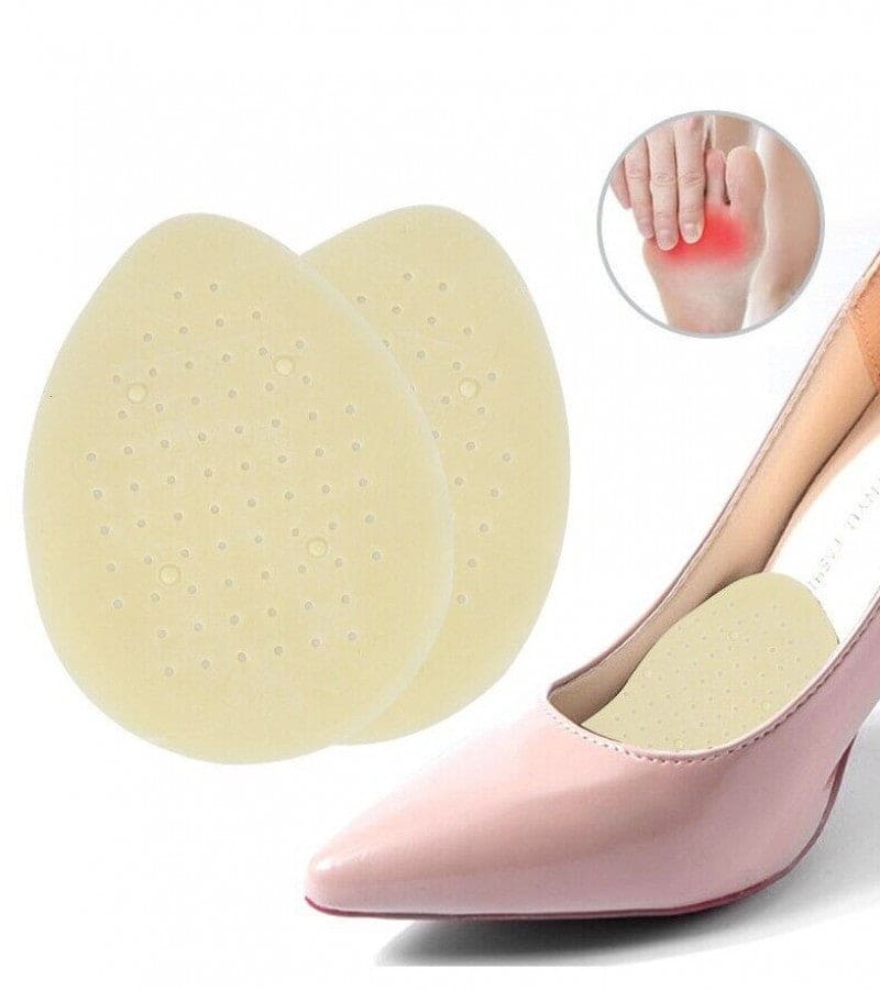 Silicone Egg Shoe Insole, High Heels Gel Pad, Forefeet Arch Protector, Orthopedic Women Heel Shoe Pad, Breathable Health Care Shoe Insole Massage