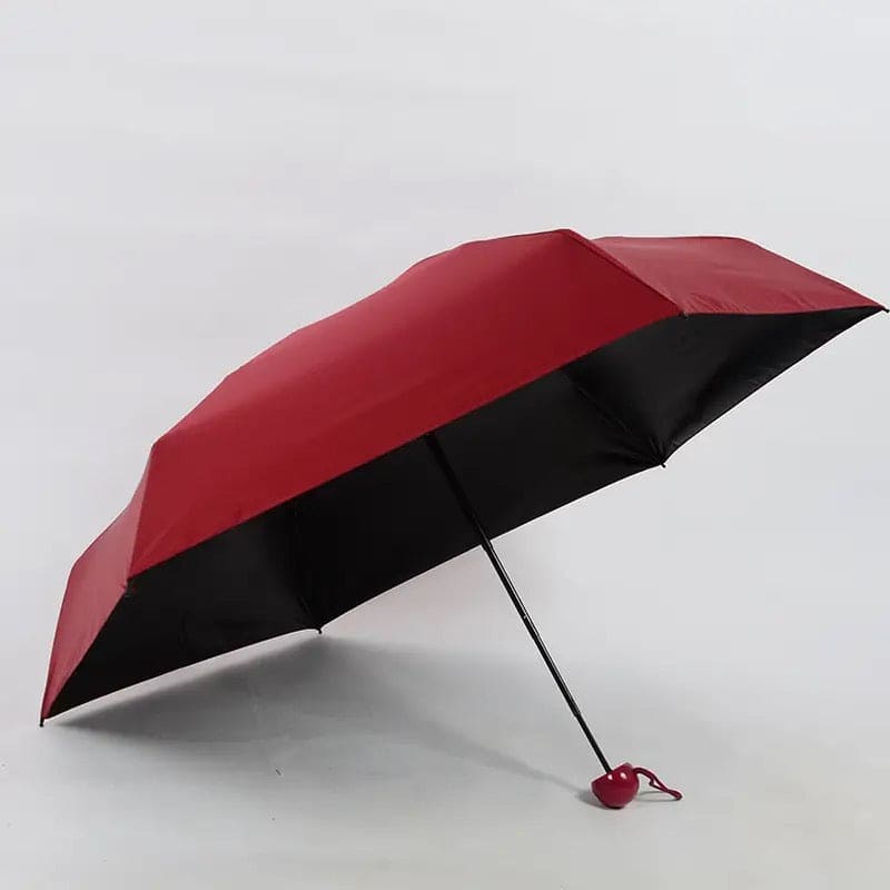 Mini Capsules Folding Umberalla, Small Capsule Pocket Umbrella, Mini Rainy Umbrella, Capsule Sunshade Umbrella, Folding Travel Umbrella, Manual Pocket Umbrella, Portable Windproof Folding With Storage Box Capsule Case