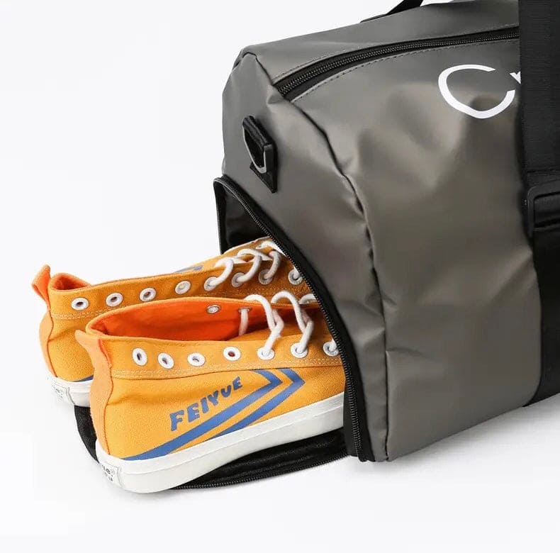 Weekend Travel Bag, Foldable Travel Duffel Bag, Tote Carry Luggage Bag, Men Women Bag, Sport Gym Duffel Bag, Outdoor Travel Bag, Waterproof Travel Bag With Shoe Compartment, Multipurpose Duffel Bag