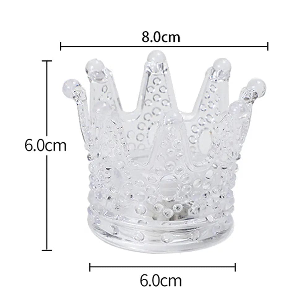 Crown Night Light, Home Decor Crown Nightlight, Decoration Ornament Wedding Romantic Candles Light