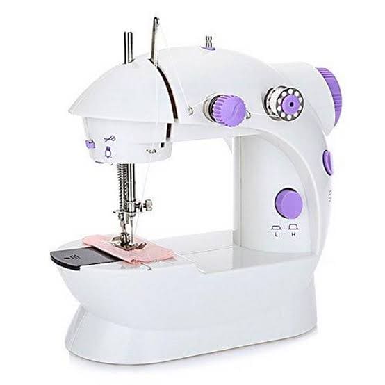Mini Sewing Machine, Electric Portable Desktop Sewing Machine, Handheld Sewing Machine With Light Cutter, Night Light Sewing Machine, Universal Mini Portable Household Sewing Device