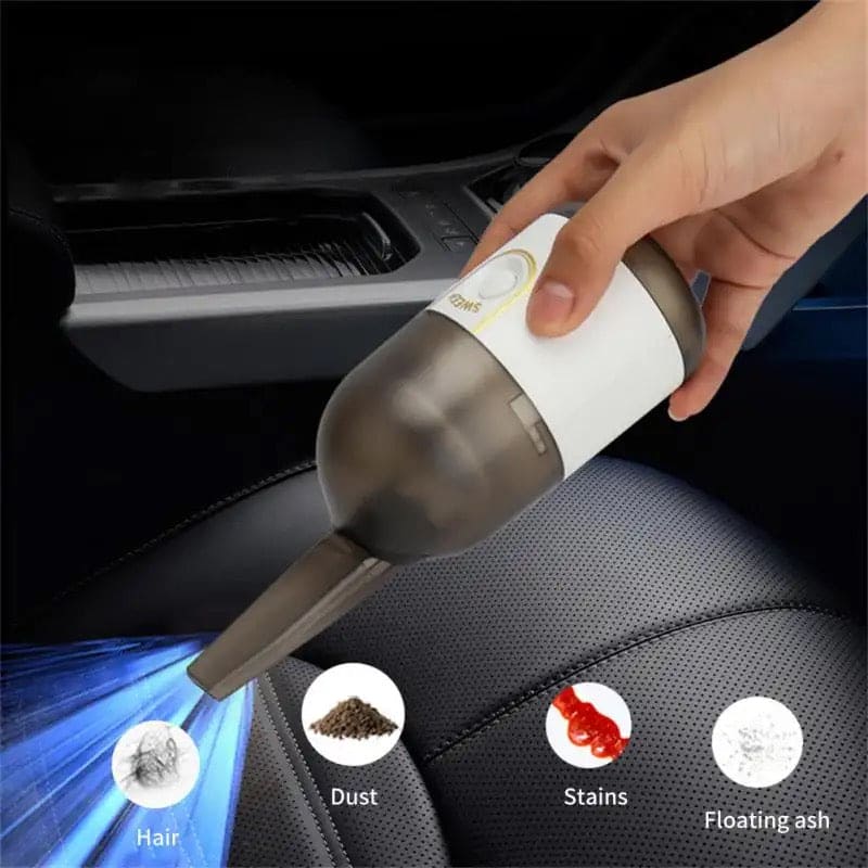 Capsule Vacuum Cleaner, Wireless Mini Vacuum Cleaner, Handheld Dust Catcher, Car Interior Desktop Dust Cleaning Tool, Portable Car Vacuum Cleaner, Multipurpose Mini Vacuum Cleaner