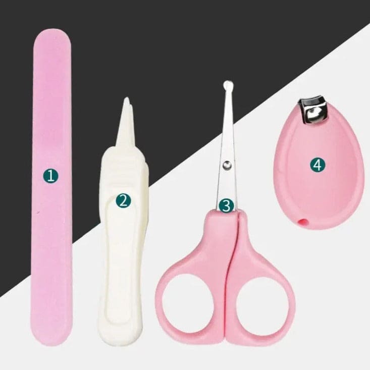 Capsule Baby Manicure Kit, Newborn Baby Nail Scissor, Baby Nail Care Tool Set, Portable Nail Clipper Trimmer With Box, Baby Mini Gromming Kit, Newborn Nail Shell Shear Manicure Kit, Baby Boy Girl Hand Foot Nail Filer Kit