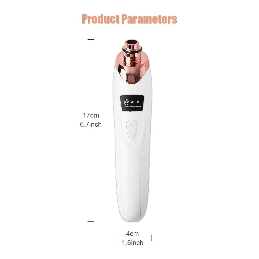 Electric Blackhead Remover, Vacuum Acne Cleaner, Black Spots Removal Device, Pore Cleaner Machine, Skin Care Tools, 5 Heads Suction Machine,  Vacuum Electric Black Head Extractions Tool, Electric Facial Pore Cleaner, Exfoliating Beauty Device