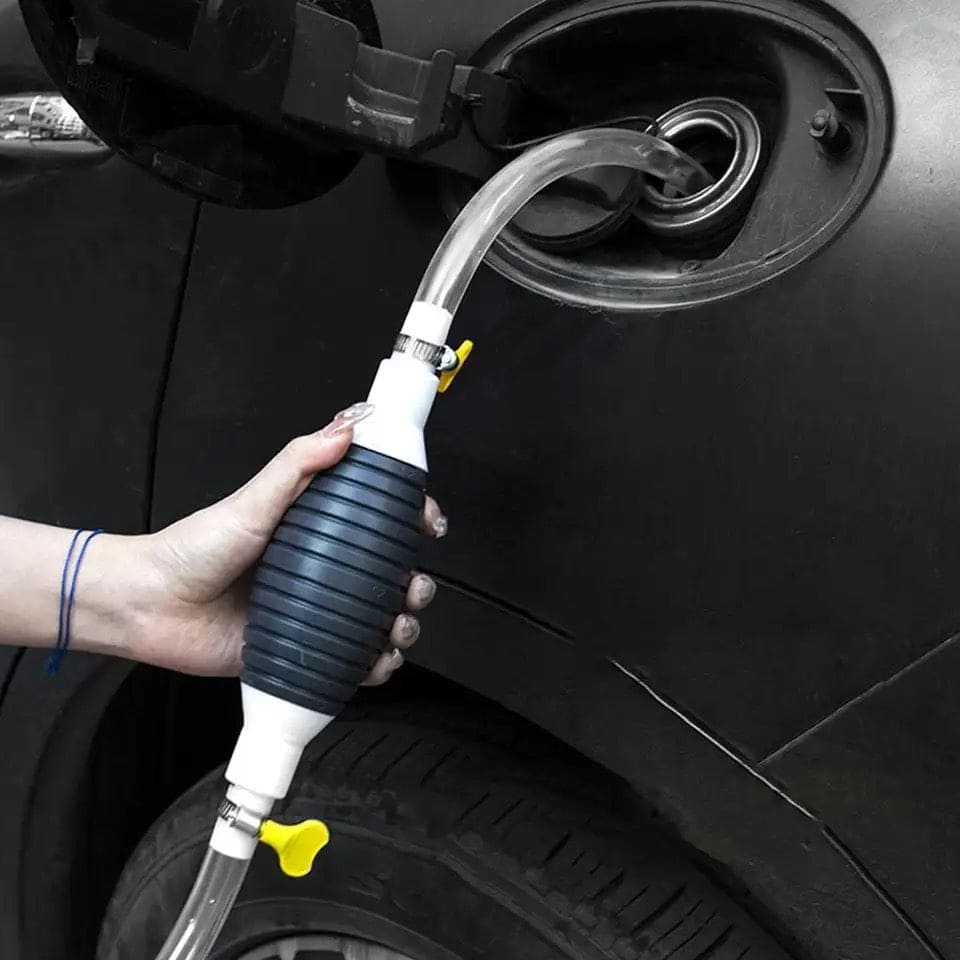 Multifunctional Liquid Sucker, Fuel Transfer Siphon Pump, Portable Hand Fuel Pump, Manual Vehicle Fuel Transfer Pump, Liquid Pump For Gasoline Diesel Water Oil, High Flow Siphon Hand Oil Pump, Emergency Fuel Transfer Pump