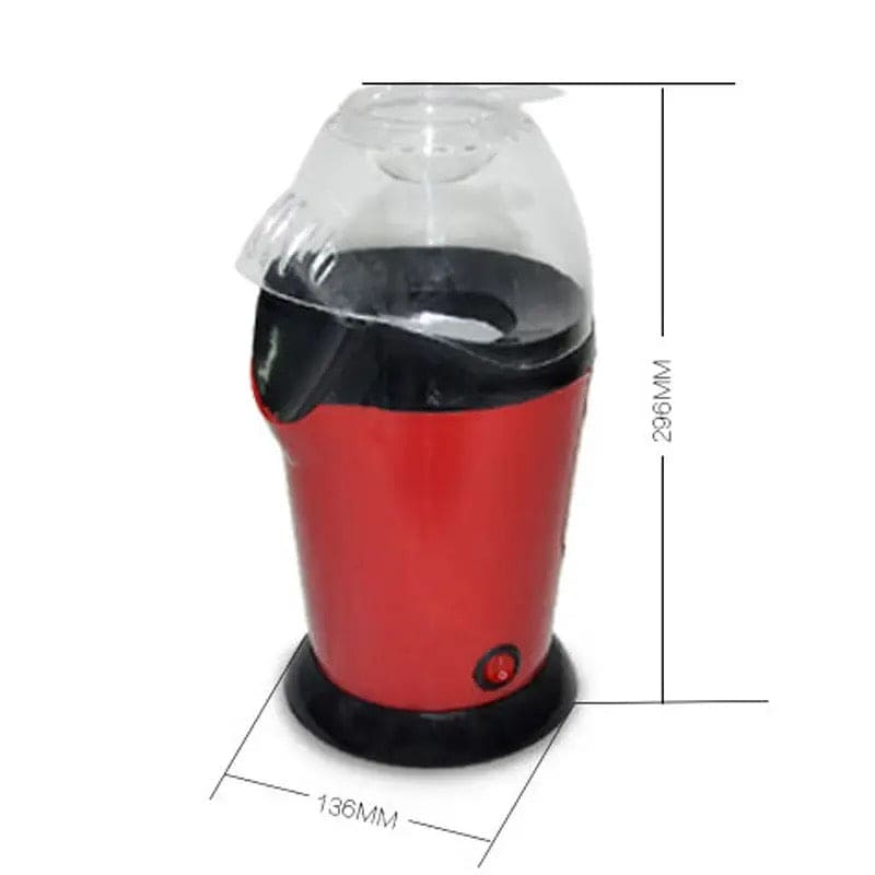Portable Electric Popcorn Maker, Automatic Instant Popcorn Maker, Kitchen Desktop Mini DIY Corn Maker, Electric Hot Popcorn Machine, Oil Mini Hot Air Popcorn Machine, Portable Electric Household Snack Maker