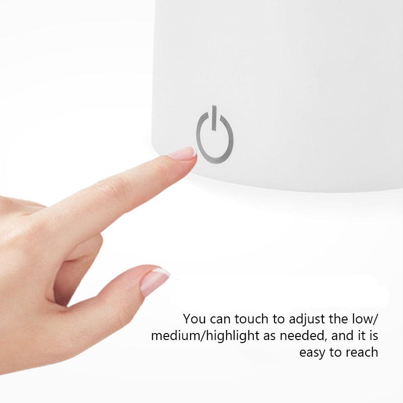 Flexible Smart Lamp, Eye Protection LED Lamp, USB Rechargeable LED Touch Desk Lamp, Multifunctional LED Flexible Table Lamp With Pen Holder