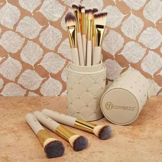 Set Of 12 Makeup Brush Bucket, Cosmetic Brush Bag, Cosmetics Makeup Brushes Storage Box, Makeup Tool Storage Barrel, Makeup Brush Organizer