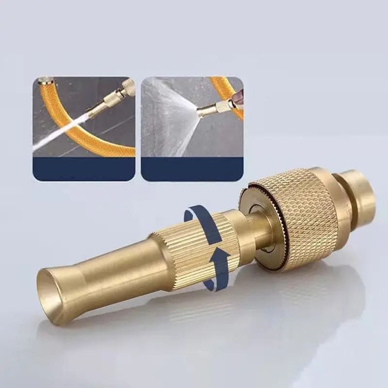 Spray Nozzle Water Gun, High Pressure Direct Spray Sprinkler Quick Connector, Adjustable Pressure Washer, Washing Tap Connector, Jet Water Gun, Garden Water Spray Nozzle