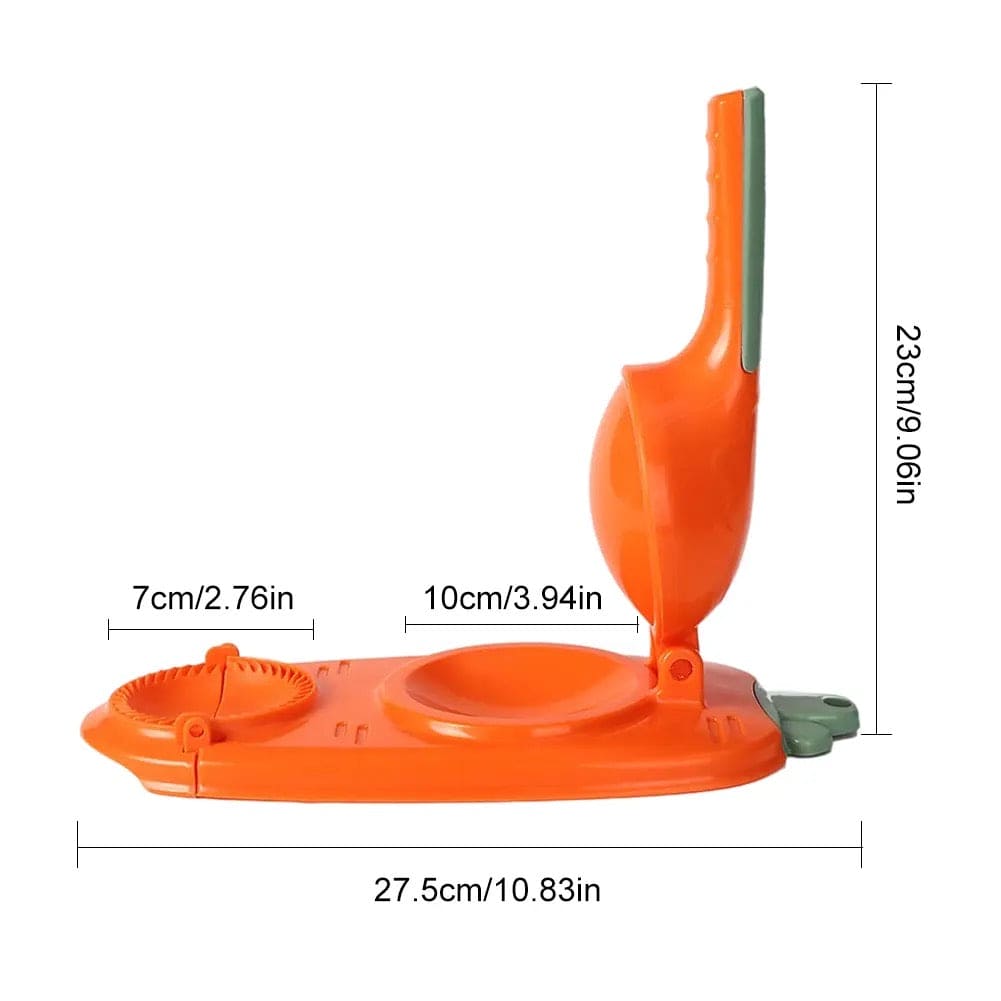 Raddish Dumpling Maker, 2 in 1 Dumpling Maker, Dumpling Moulds Machine, Manual Dough Presser, Dumpling Skin Wrapper Mold, Dough Press Maker, Dumpling Skin Maker Dumpling Mold, Manual Tortilla Maker, Kitchen Dumpling Making Tool
