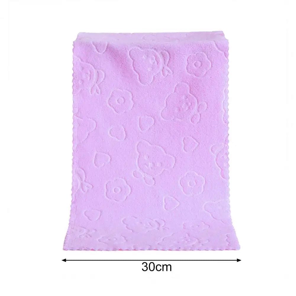 Set Of 5 Microfiber Towel, Microfiber Fine Stitching Durable Embossed Towels for Home, Modern Embossed Microfiber Towel Set, Fine Stitching Beach Bath Towel