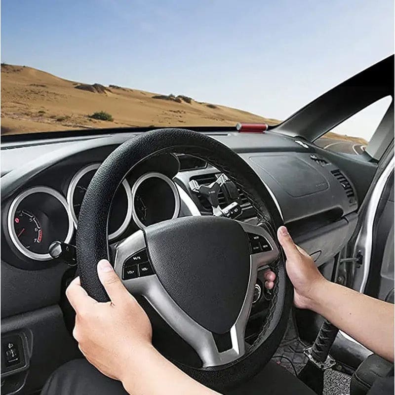 Silicon Car Steering Cover, Steering Wheel Protection Cover, Universal Car Steering Cover,  Steering Wheel Glove, Cute Comfy Grip Car Steering Cover, Anti-Slip Silicon Car Steering Wheel Cover