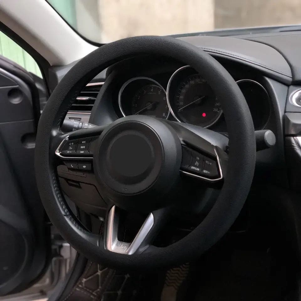 Silicon Car Steering Cover, Steering Wheel Protection Cover, Universal Car Steering Cover,  Steering Wheel Glove, Cute Comfy Grip Car Steering Cover, Anti-Slip Silicon Car Steering Wheel Cover