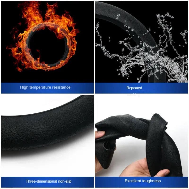 Silicon Car Steering Cover, Steering Wheel Protection Cover, Universal Car Steering Cover,  Steering Wheel Glove, Cute Comfy Grip Car Steering Cover, Anti-Slip Silicon Car Steering Wheel Cover