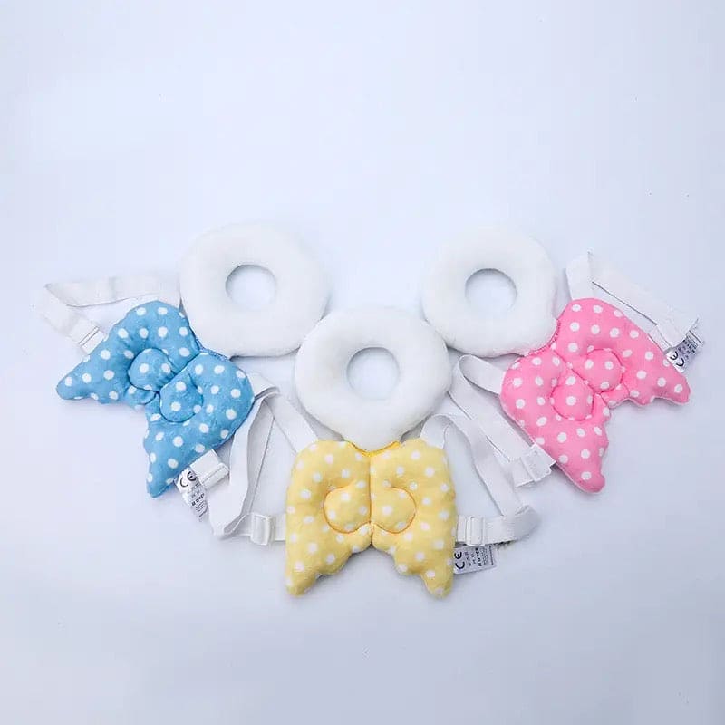 Baby Ring Pillow, Walking Backpack Cushion, Wings Bee Fall Anti Pillow, Newborn Head Back Protector, Baby Toddlers Head Safety Pad, Adjustable Infant Safety Pad for Baby, Baby Back Protection Cushion, Anti-Crash Nursing Cotton Pillow Cushion