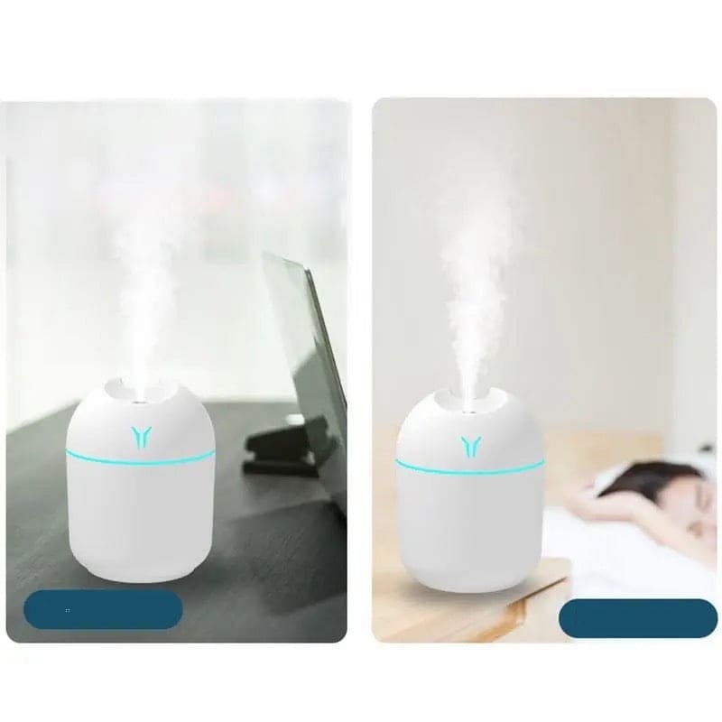 Butterfly Air Humidifier, Mini Ultrasonic Air Humidifier, Household Small Desktop Humidifier, Mini Aroma Oil Diffuse, USB Mist Maker, Mute Desktop Humidifier, LED Display Office Car Diffuser