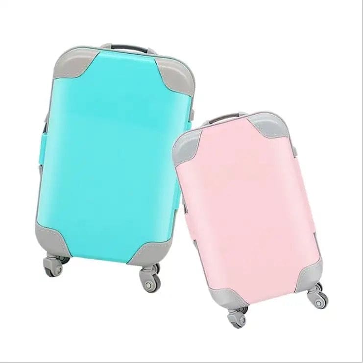 Mini Trolley Suitcase, Mini Luggage Box, Simulation Luggage Storage Box, Small Plastic Suitcase Toy, Kids Cute Luggage Briefcase, Plastic Suitcase Candy Box