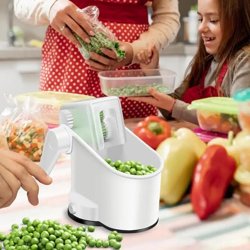 Pea Sheller Machine, Green Beans Peeler Bean Slicer Cutter, Hand Shaking Pee Molting Machine, Cut Fruit Vegetable Stringer, Hand Crank Pea Sheller, Hand Rolling Pea Peeler For Beans, Rotary Manual Bean Peeling Machine