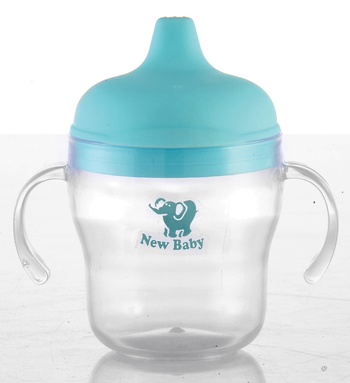 Baby Feeding Sipper, Baby Sippy Spout Cup with Handles, 250ml Angle Drinking Cup