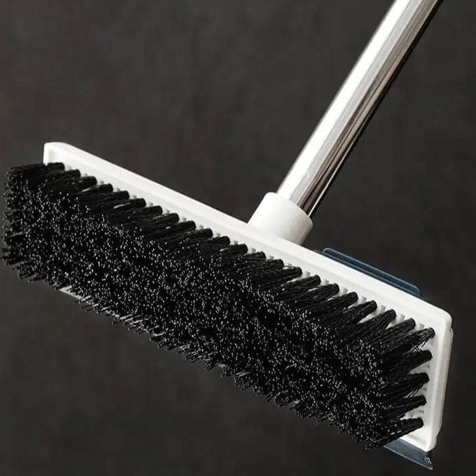 Comb Cleaning Wiper, Adjustable Floor Cleaning Brush, Bathroom Wiper Kitchen Tile Cleaning Tools, 2 in 1 Floor Scrubber Cleaning Grout Brush With Comb, Grout Scrubbing Brush Long Handle Tile Cleaning Brush, Bathroom Kitchen Tile Crack Cleaning Brush