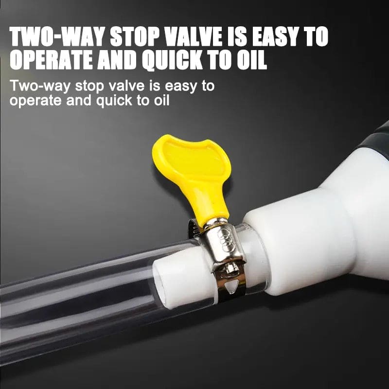 Multifunctional Liquid Sucker, Fuel Transfer Siphon Pump, Portable Hand Fuel Pump, Manual Vehicle Fuel Transfer Pump, Liquid Pump For Gasoline Diesel Water Oil, High Flow Siphon Hand Oil Pump, Emergency Fuel Transfer Pump