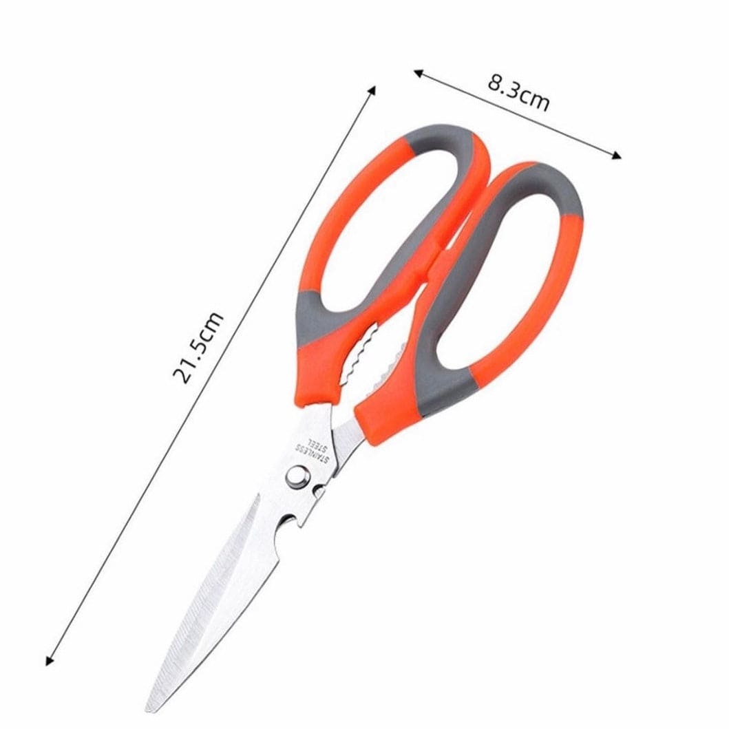 Stainless Steel Meat Vegetable Cutting Scissors Chicken Bone Scissor Can Opener, Multi Chicken Bone Scissor Can Opener, Kitchen Bar BBQ Tools