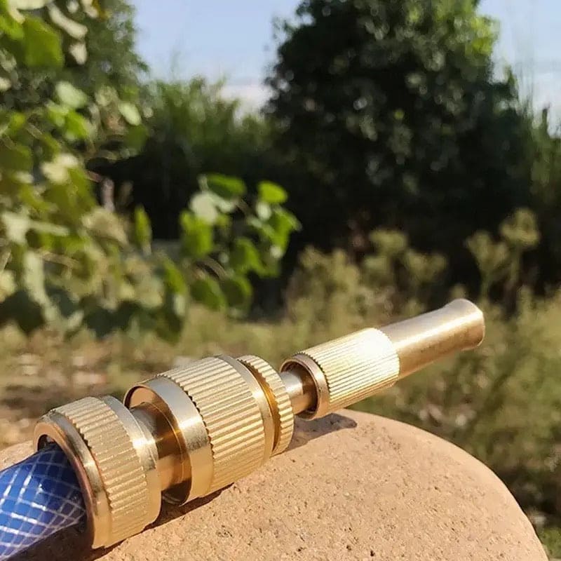Spray Nozzle Water Gun, High Pressure Direct Spray Sprinkler Quick Connector, Adjustable Pressure Washer, Washing Tap Connector, Jet Water Gun, Garden Water Spray Nozzle