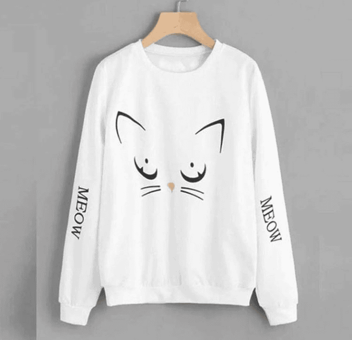 Cute Meow Sweatshirt