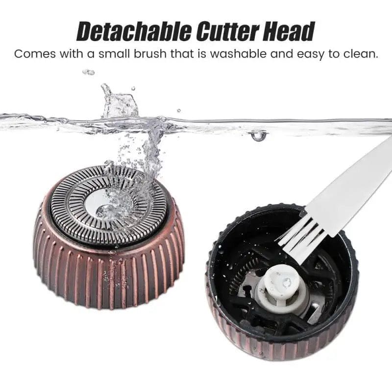 Mini Electric Shaver, Men's Electric Shaver Cordless Trimmer, Beard Hair Cutting Machine, Single Head Beard Shaver, Mini Barber Electric Shaver, Home Travel Portable Men Razor Shaving Device